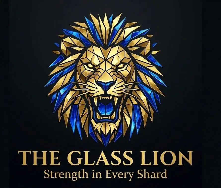 Glass Lion Mosaic Icon — Brand piece